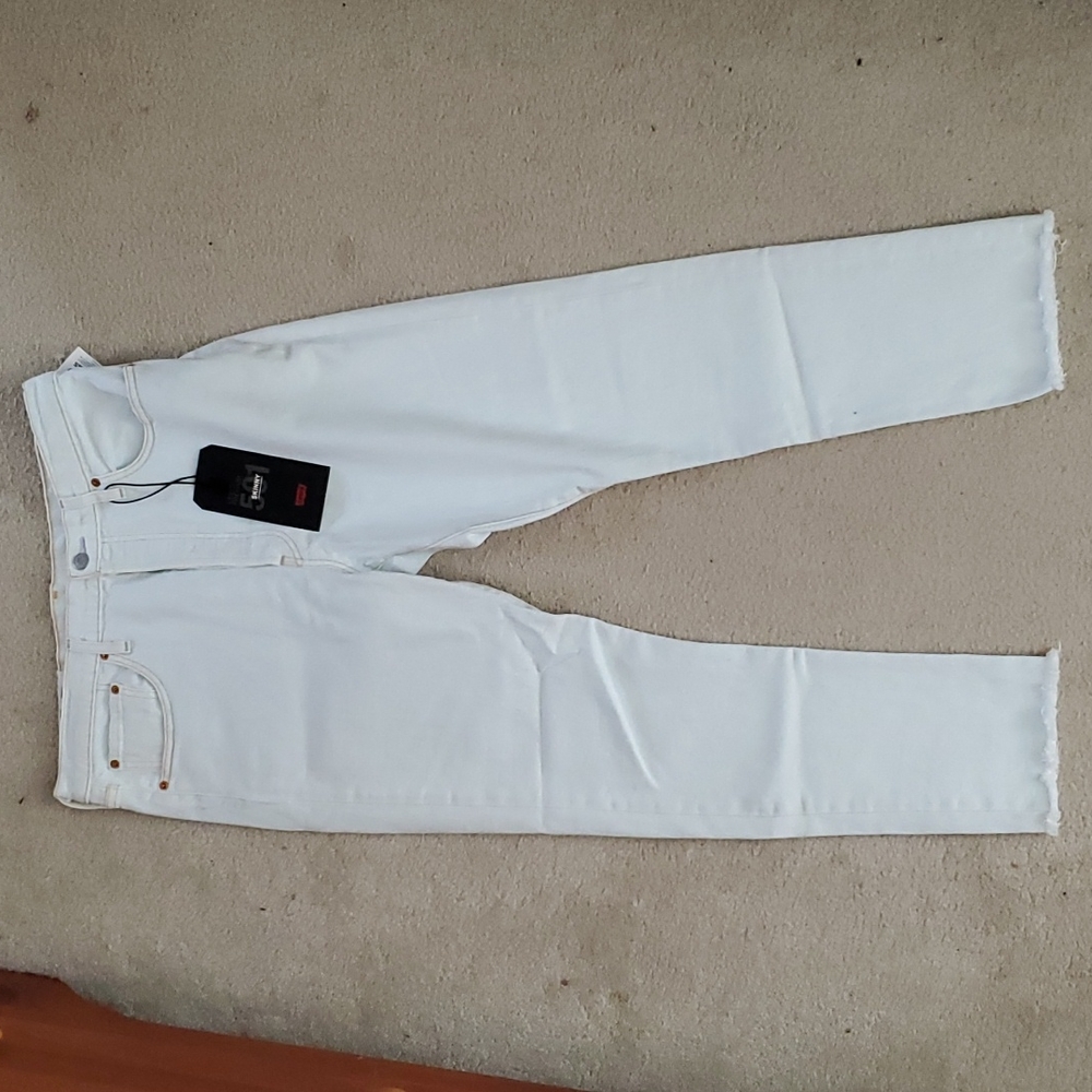 Levi's premium 501 high rise skinny jean NWT